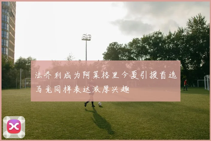法乔利成为阿莱格里今夏引援首选马竞同样表达浓厚兴趣